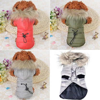 Warm Fur Pet Winter Coat