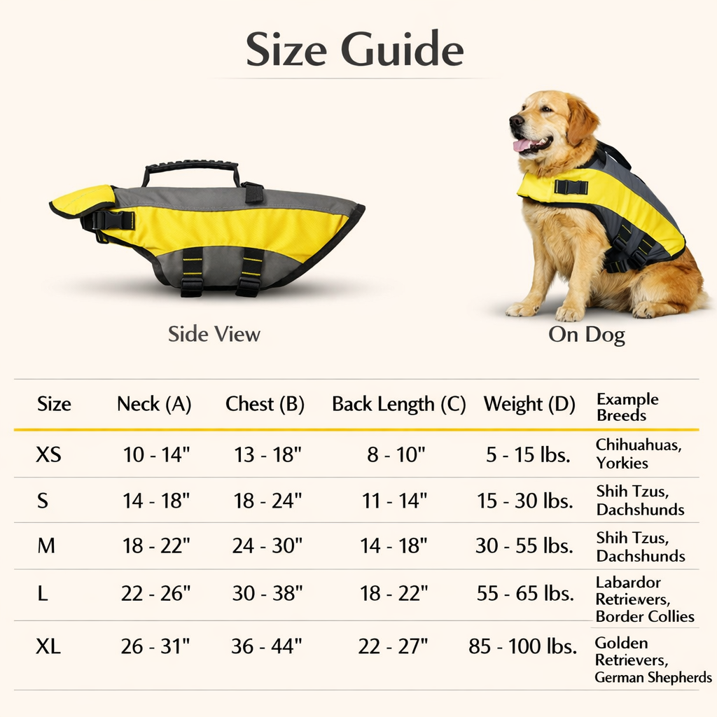 HarborHound Dog Life Jacket