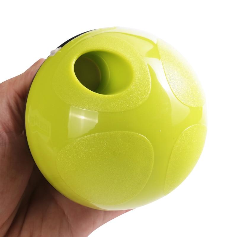 Dispensador interactivo en forma de pelota para comida y premios para mascotas