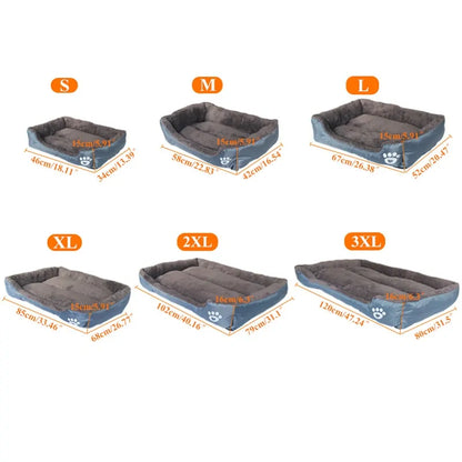 Waterproof Fleece Pet Bed