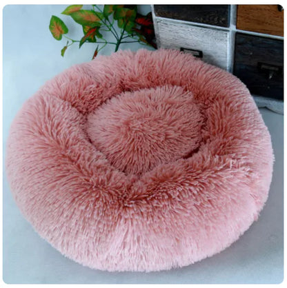 Calming Donut Bed for Dogs & Cats