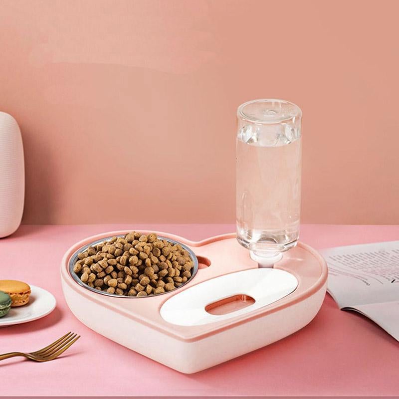 2-i-1 hund- och kattmatare