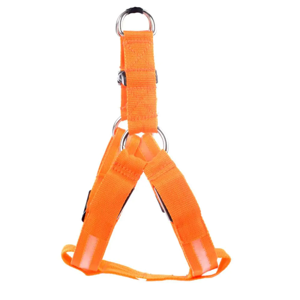 LED Nylon Pet Safety Harness