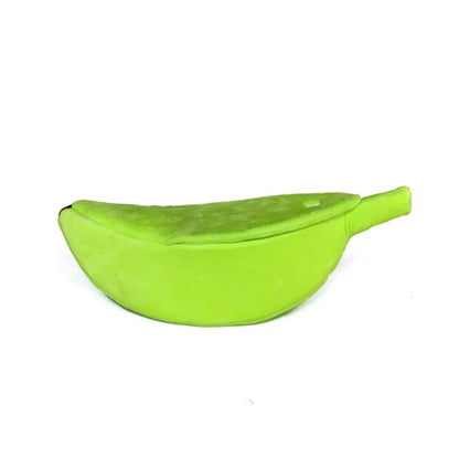 Cama para mascotas en forma de plátano – Divertida casa para perros y gatos